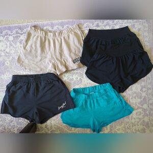 5 pairs shorts Victoria's Secret Pink Aerie Garage H&M small medium sweatshorts
